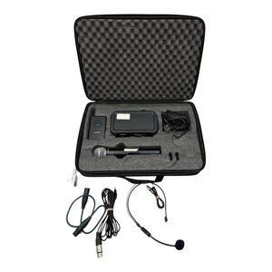 Shure PGXD4 Digital Wireless PGXD1 & PGXD2 (Lavaliere & Handheld) Cables, Case